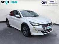 Usado Peugeot e-208 Allure 100 kW (136 CV) 2021 Blanco Utilitario