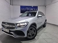 Usado Mercedes GLC300e 313 CV (230 kW) 2021 Gris Coupe