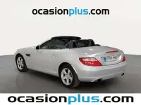 Usado Mercedes SLK200 184 CV (135 kW) 2011 Plateado Descapotable