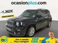Usado Jeep Renegade Longitude 120 CV (88 kW) 2021 Negro SUV