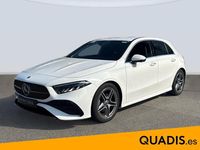 Usado Mercedes A180 AMG line 116 CV (85 kW) 2024 Blanco Berlina