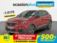 Usado Peugeot 3008 GT-line 130 CV (95 kW) 2019 Rojo SUV