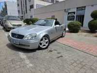 Usado Mercedes SLK200 136 CV (100 kW) 1998 Gris / plata Descapotable