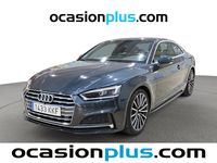 Usado Audi A5 S-Line 190 CV (139 kW) 2018 Gris Coupe