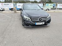 Usado Mercedes E350 Avantgarde 211 CV (155 kW) 2013 Negro Berlina