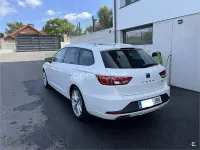 Usado Seat Leon ST FR 180 CV (132 kW) 2014 Blanco Familiar