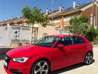 Usado Audi A3 S-Line 110 CV (80 kW) 2016 Rojo Berlina