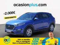 Usado Hyundai Tucson 116 CV (85 kW) 2019 Azul SUV