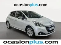 Usado Peugeot 208 Style 82 CV (60 kW) 2018 Gris Utilitario