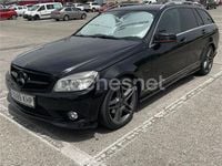 Usado Mercedes C220 Avantgarde 170 CV (125 kW) 2008 Negro Familiar