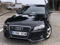 Usado Audi A4 180 CV (132 kW) 2011 Negro Familiar