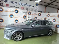Usado Mercedes C300 231 CV (169 kW) 2018 Gris / plata Familiar