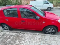 Brugt Dacia Sandero Base 75 HK (55 kW) 2010 Rød Sedan