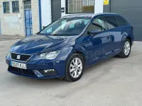 Usado Seat Leon Style 150 CV (110 kW) 2018 Azul Familiar