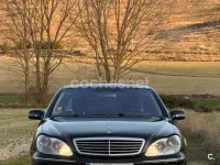 Usado Mercedes S500L 306 CV (225 kW) 2003 Negro Berlina
