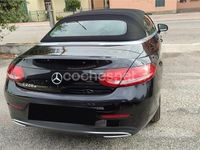 Usado Mercedes C220 170 CV (125 kW) 2017 Negro Descapotable