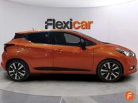 Usado Nissan Micra Acenta 90 CV (66 kW) 2017 Naranja Utilitario