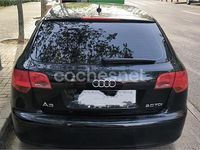 Usado Audi A3 Ambiente 170 CV (125 kW) 2007 Negro Utilitario