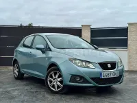 Usado Seat Ibiza Reference 100 CV (73 kW) 2009 Azul Utilitario