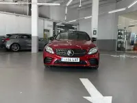 Usado Mercedes C200 184 CV (135 kW) 2022 Rojo jacinto Coupe