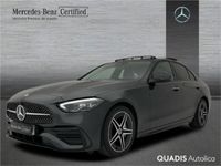 Usado Mercedes C220 AMG line 200 CV (147 kW) 2023 Gris grafito