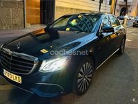 Usado Mercedes E350 299 CV (219 kW) 2017 Negro Berlina