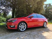 Usado Seat Leon FR 150 CV (110 kW) 2017 Granate Berlina