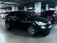 Usado Citroën C3 Feel 82 CV (60 kW) 2016 Negro Berlina