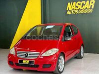 Usado Mercedes A160 Avantgarde 82 CV (60 kW) 2008 Rojo Berlina