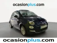 Usado Fiat 500 Dolcevita 70 CV (51 kW) 2021 Azul Descapotable