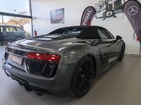Usado Audi R8 Spyder 540 CV (397 kW) 2018 Gris / plata Descapotable