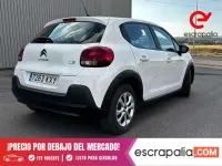 Usado Citroën C3 Feel 99 CV (72 kW) 2019 Blanco Utilitario