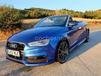 Usado Audi A3 Cabriolet Sport 184 CV (135 kW) 2016 Azul Descapotable