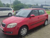 Usado Skoda Fabia 70 CV (51 kW) 2009 Rojo Berlina