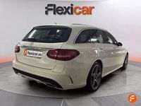 Usado Mercedes C350e 279 CV (205 kW) 2018 Blanco Familiar