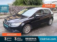 Usado Seat Leon Style 105 CV (77 kW) 2014 Negro Utilitario