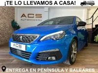 Usado Peugeot 308 GT 131 CV (96 kW) 2021 Azul Berlina