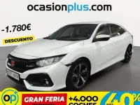 Usado Honda Civic Elegance 129 CV (94 kW) 2017 Blanco Utilitario