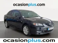 Usado Mazda 3 Active Plus 105 CV (77 kW) 2007 Negro Berlina