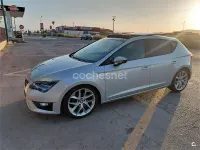 Usado Seat Leon FR 150 CV (110 kW) 2014 Gris / plata Berlina