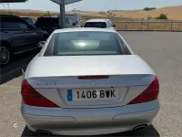 Usado Mercedes SL500 306 CV (225 kW) 2002 Gris / plata Descapotable