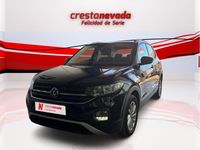 Usado VW T-Cross Advance 95 CV (69 kW) 2021 Negro SUV