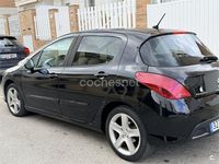 Usado Peugeot 308 Premium 136 CV (100 kW) 2007 Negro Berlina