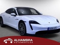 Usado Porsche Taycan 389 kW (530 CV) 2021 Blanco Berlina