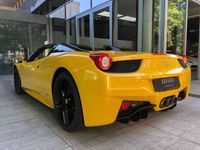 Usado Ferrari 458 570 CV (419 kW) 2012 Amarillo Descapotable