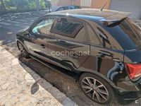 Usado Audi A1 Sportback 95 CV (69 kW) 2015 Negro Utilitario
