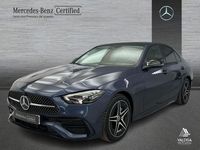 Usado Mercedes C220 AMG line 200 CV (147 kW) 2025 Azul Berlina