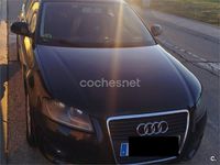 Usado Audi A3 105 CV (77 kW) 2009 Negro Berlina