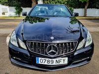 Usado Mercedes E350 Avantgarde 231 CV (169 kW) 2011 Negro Descapotable