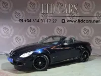 Usado Mercedes SLK200 163 CV (119 kW) 2006 Azul Descapotable